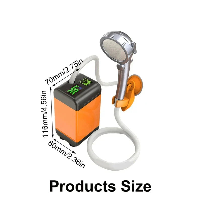 Wiederaufladbare Duschpumpe USB Outdoor Reise