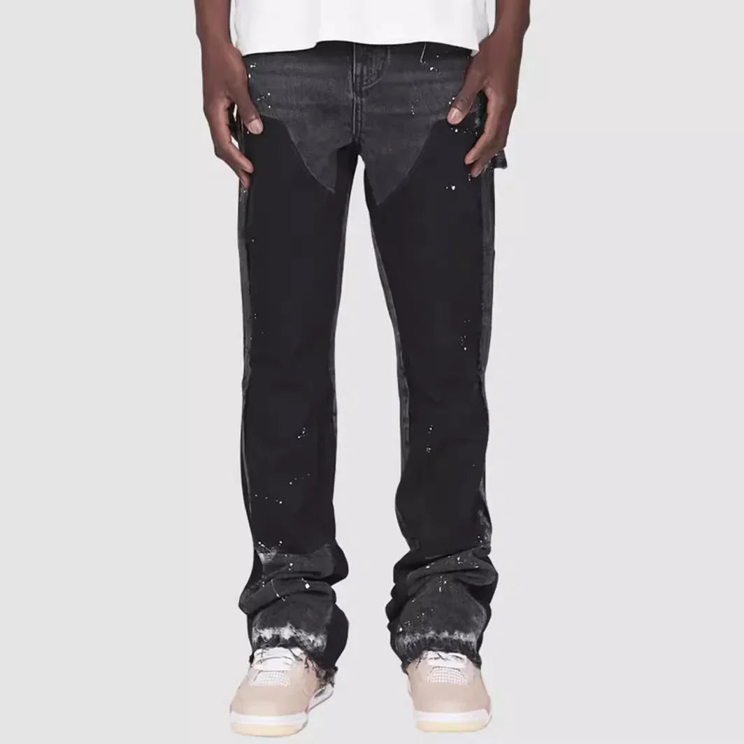 Herren Schlagjeans Lagenlook Style Modern - BerlinGlamour