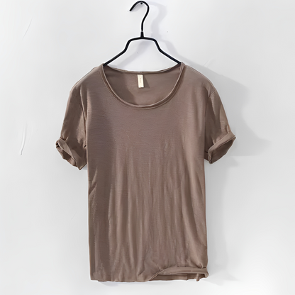 Herren T-Shirt Sommer Leicht Klassisch