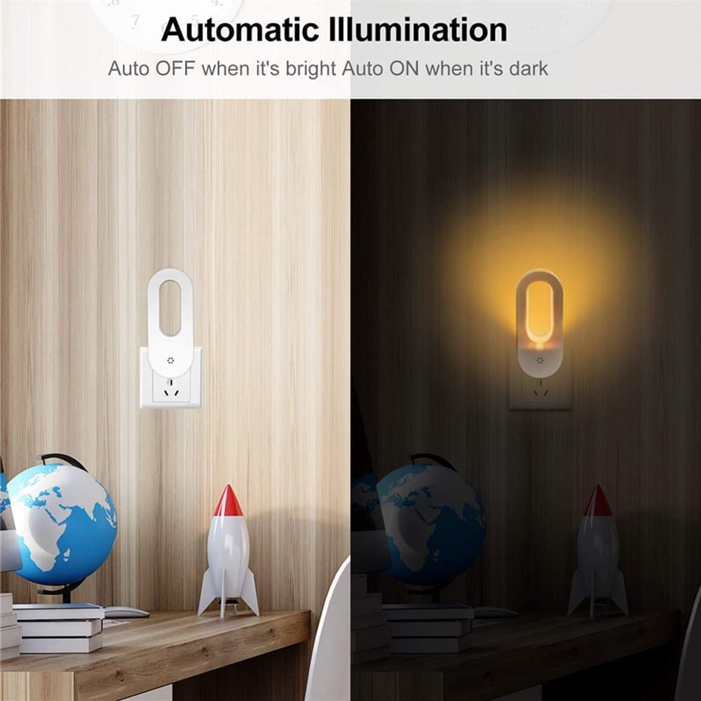 Energiesparstecker Wandnachtlicht Mit Sensor Automatisch