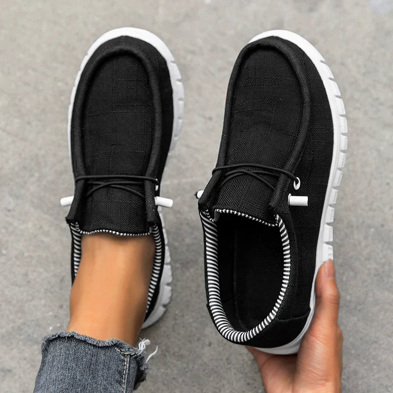 Leinwandschuhe Damen Freizeit Schuhe Bequem - BerlinGlamour