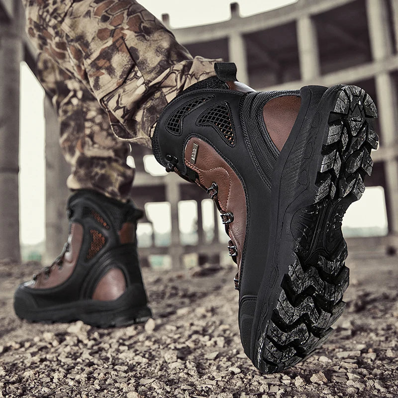 Lederstiefel Wasserdicht Warme Winterstiefel Damen - BerlinGlamour