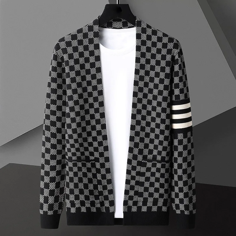 Herren Cardigan Warm Stilvoll Premium Qualität