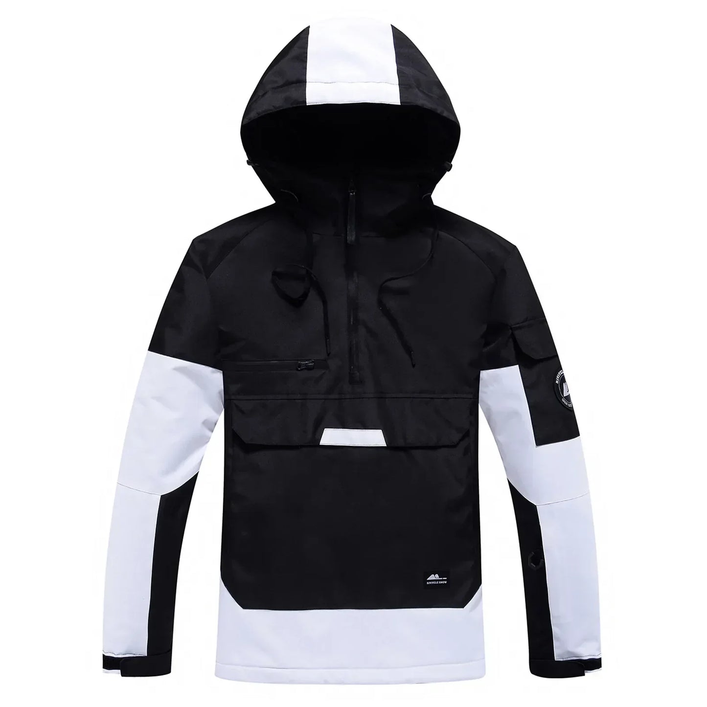 Damen Skijacke Warm Isoliert mit Kapuze Winter