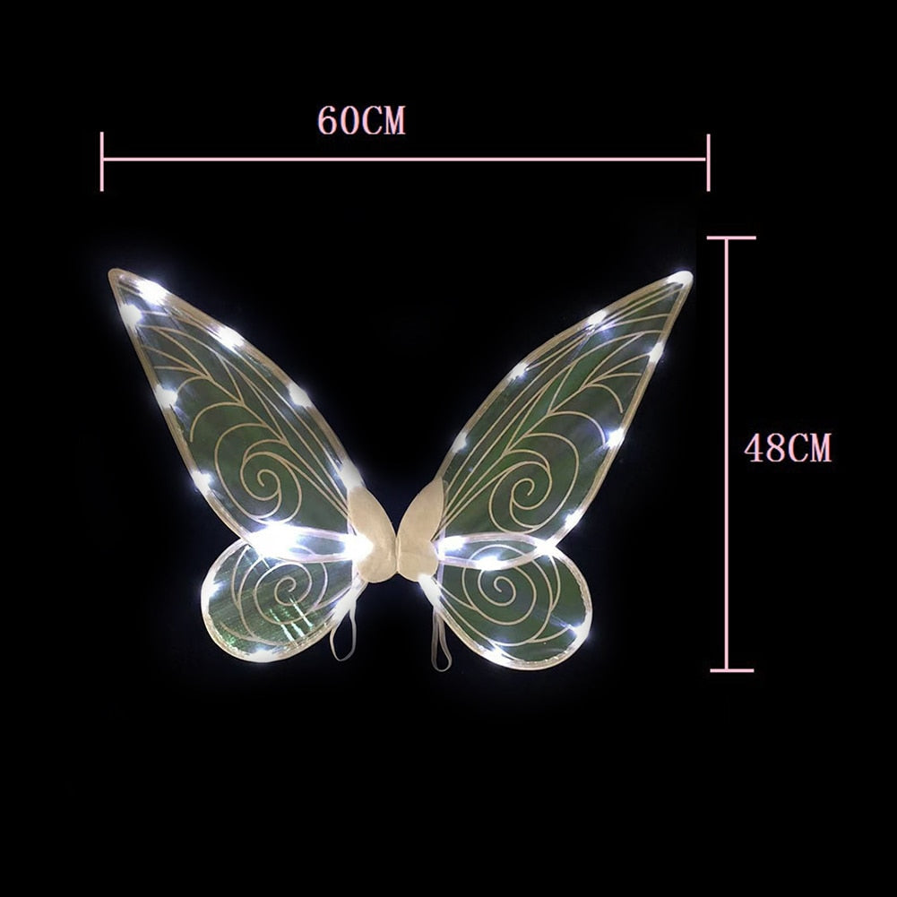 Glänzende Feenflügel Lampe Leuchtend Modern