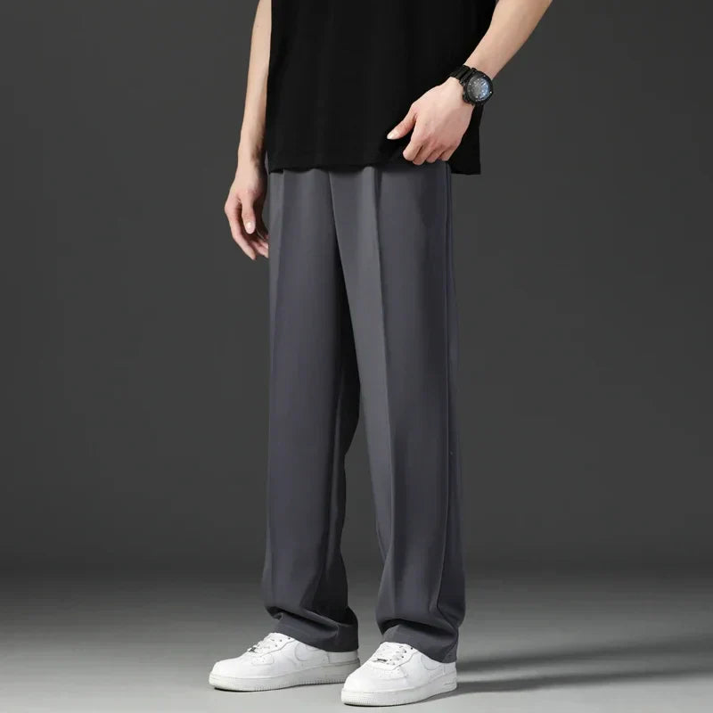 Herrenhosen Bequem Gerade Relaxed Fit