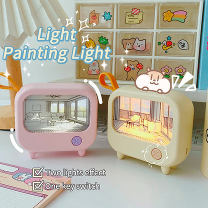 Kunstlampe Mini Nachttischleuchte Modern Dekor