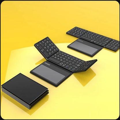 Kleine Drahtlose Tastatur mit Touchpad Faltbar