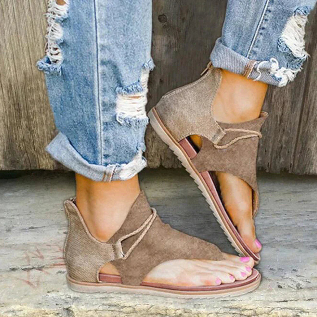 Orthopädische Sandalen aus EVA-Material, flach