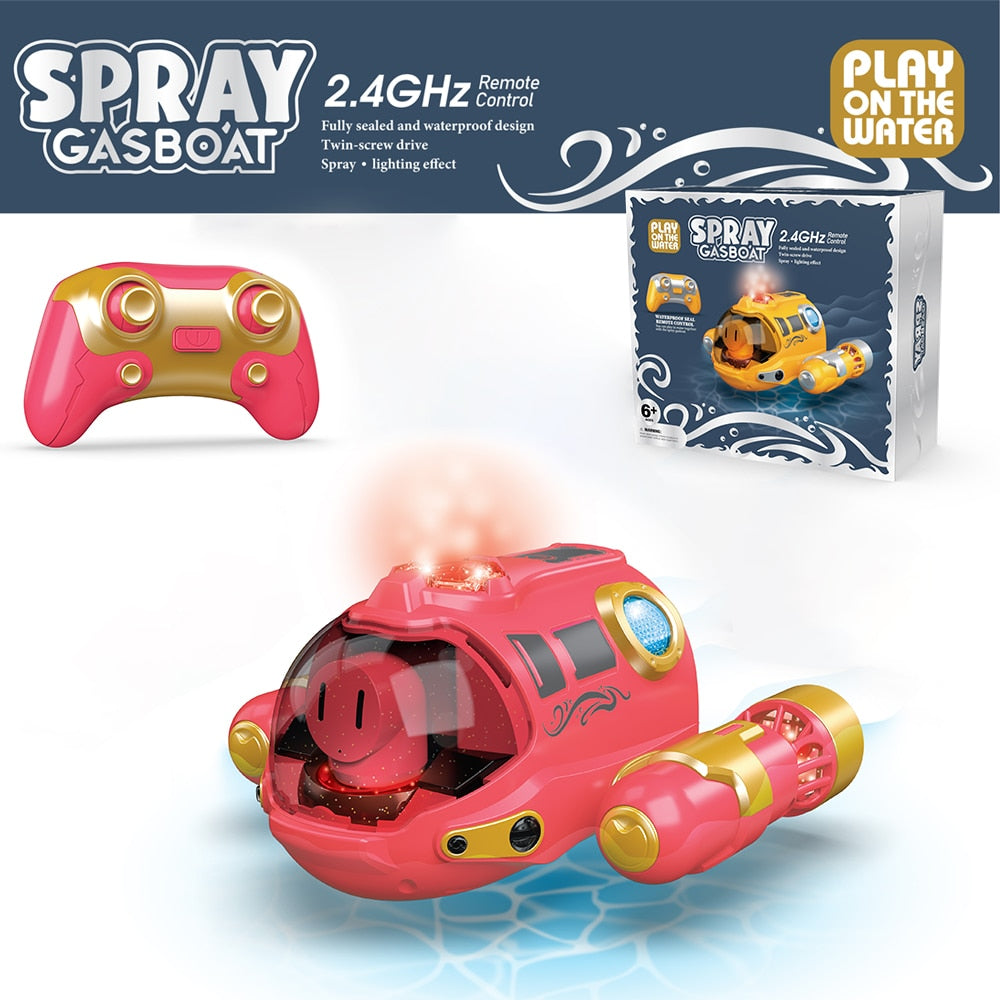 RC U-Boot Powerboat Sprühmodell Schnellboot