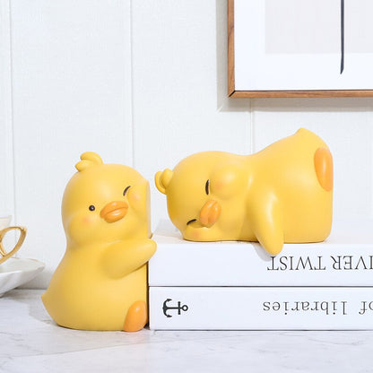 Rutschfeste Buchstützen Enten Dekor Süß