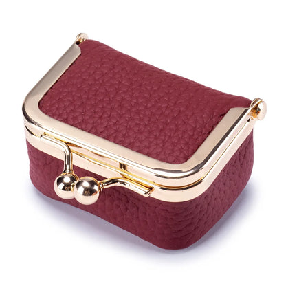Leder Reisetasche Schmuckbox Retro Aufbewahrungstasche Klein