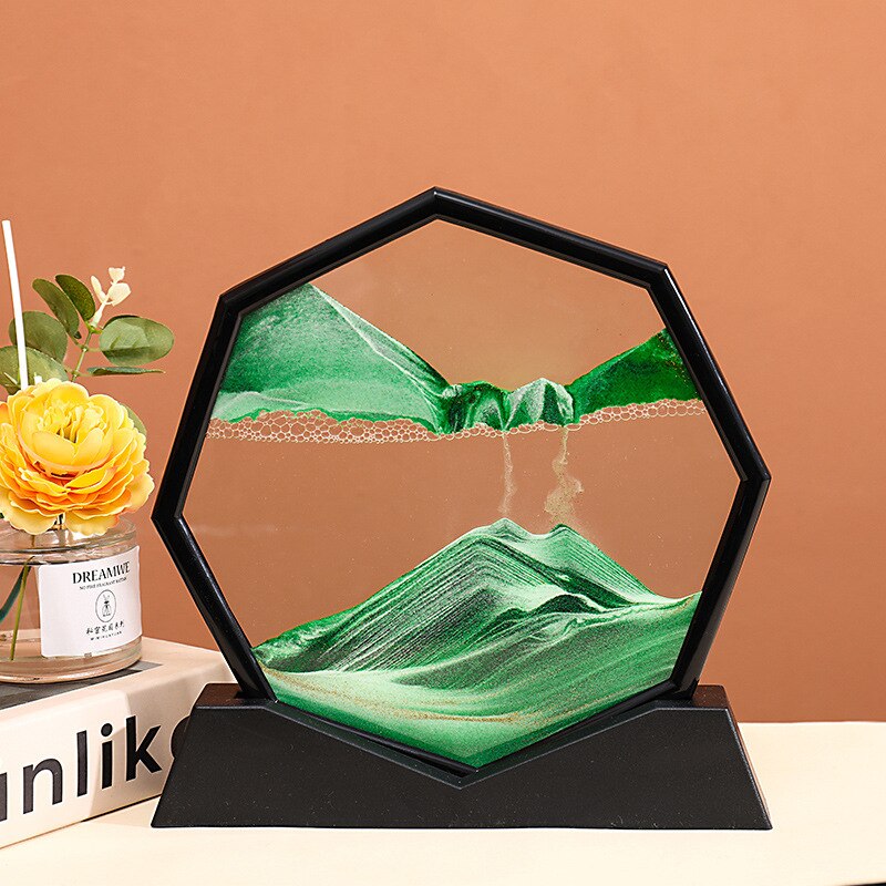 Dekor Steine Hexagon Sand Farbe Fließend Modern