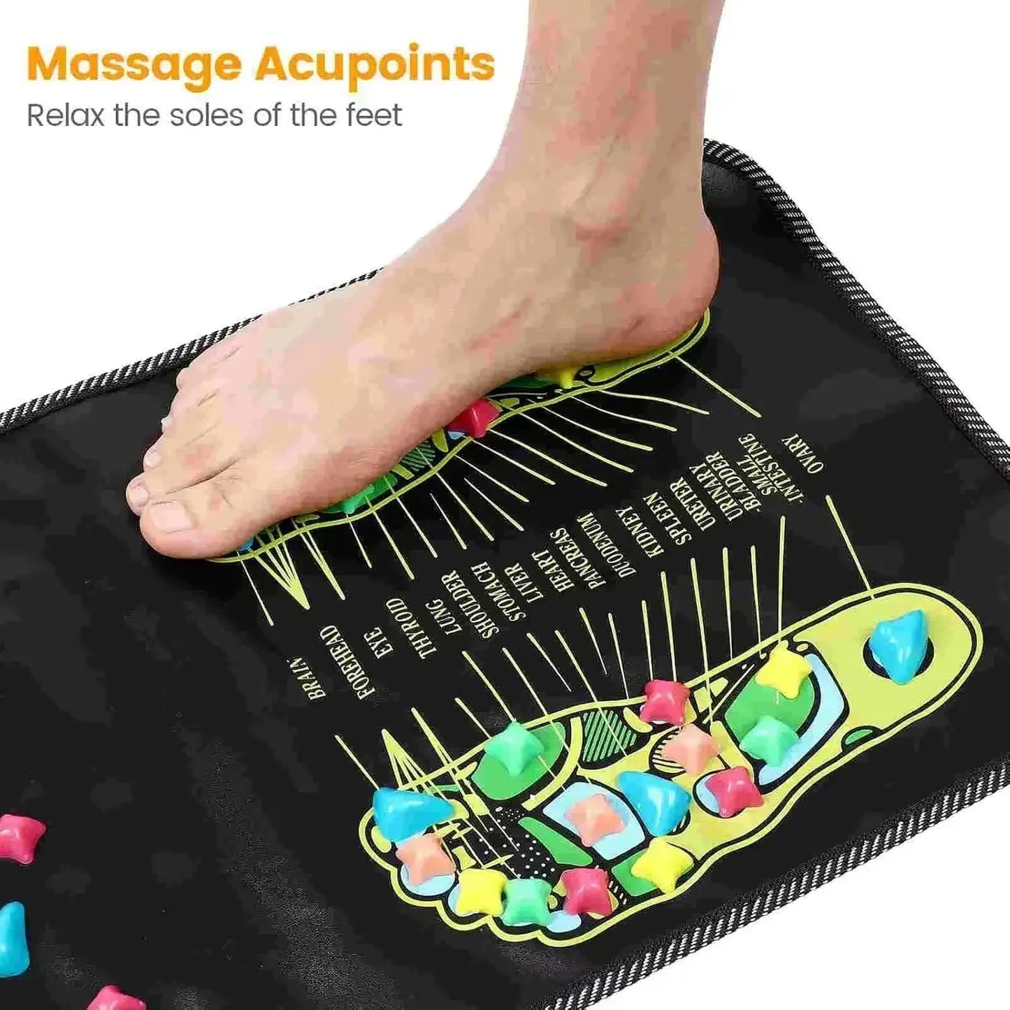 Fußmassage Matte Reflexzonen Massage Matte Entspannung