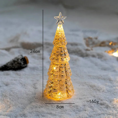 Weihnachtsbaum Lampe LED Frosted Glass Modern