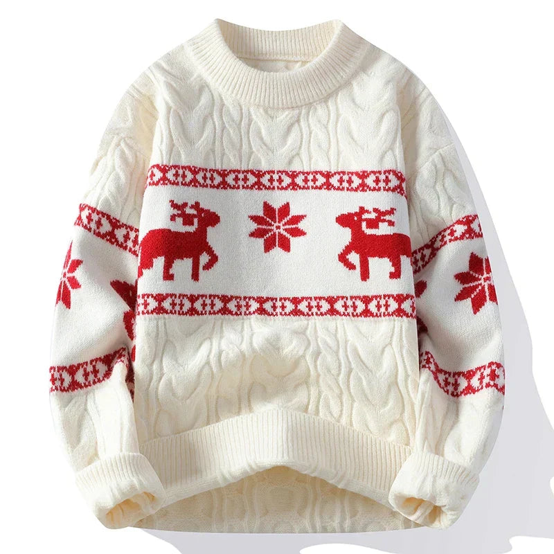 Deer'y Weihnachtspullover