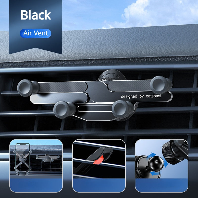 Auto Handyhalter Drehbar Unsichtbar Luftauslass Montage