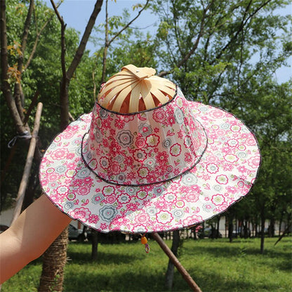 Leicht Bambus Sommermütze für Frauen