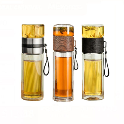 Isolierflasche 2in1 Thermo Doppelwandig Smart Wasserflasche