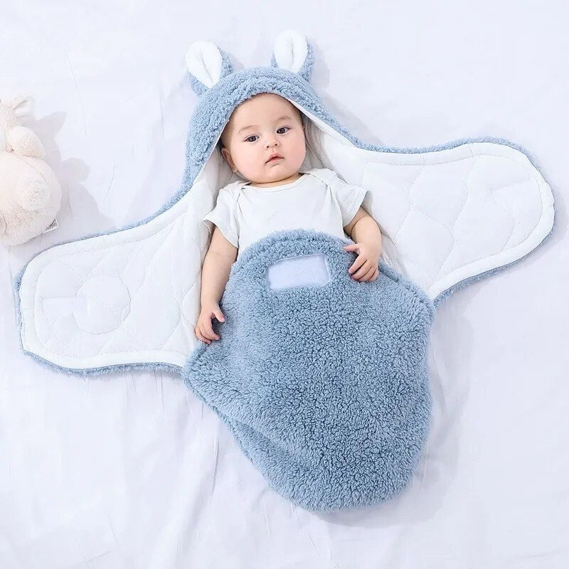 Bunny Wickeldecke Schlafsack Bundle Baby
