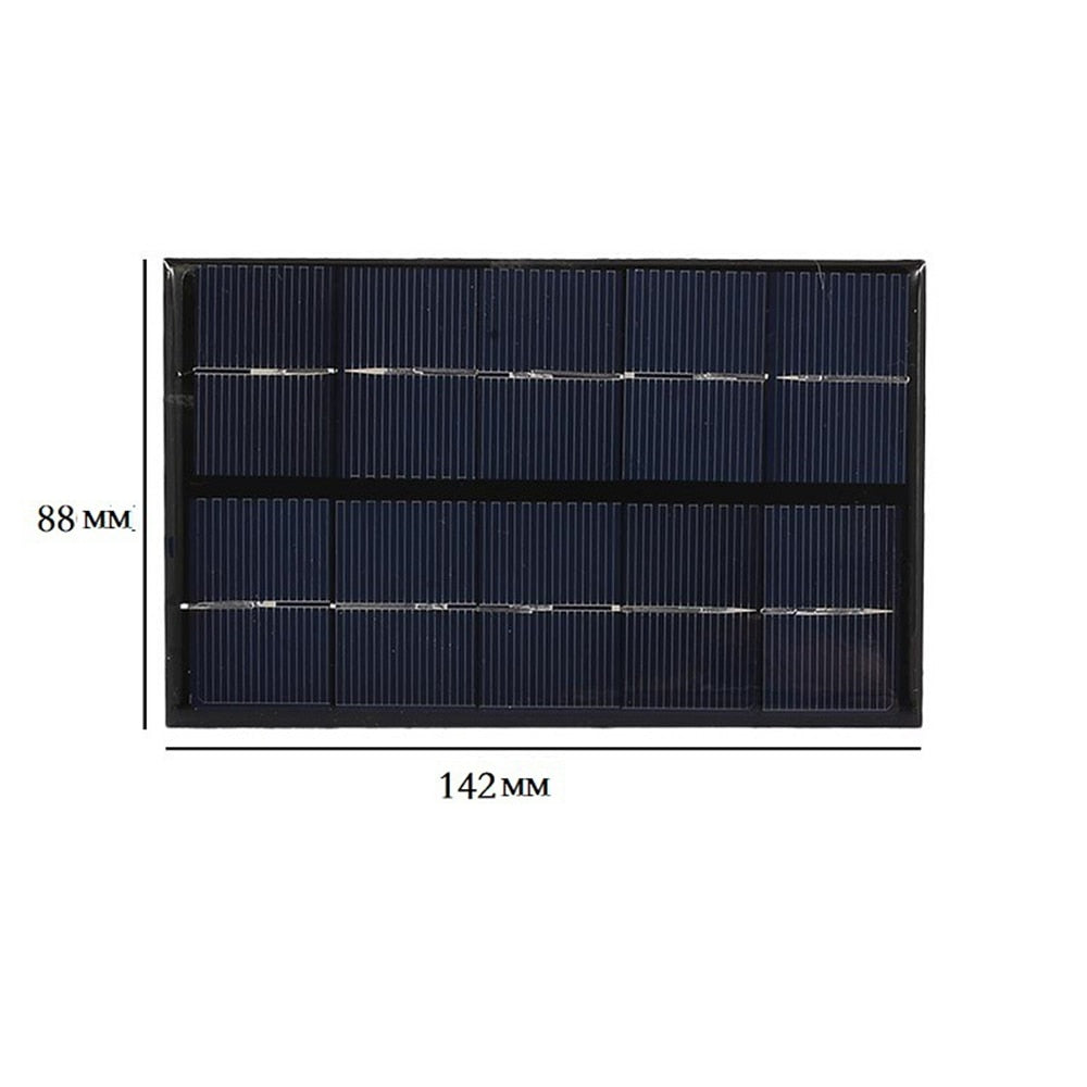 Tragbares Solarladegerät USB Notfall Wanderung