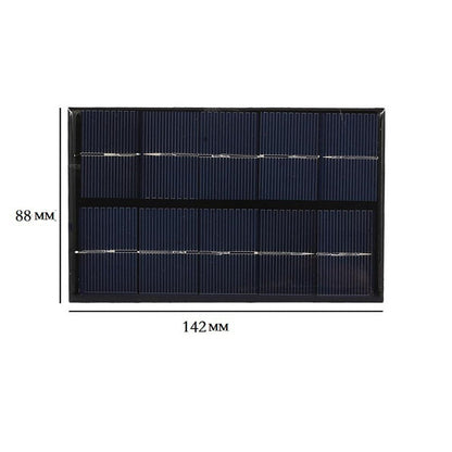 Tragbares Solarladegerät USB Notfall Wanderung