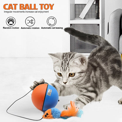 Interaktives Katzenspielzeug Automatischer Laufender Ball