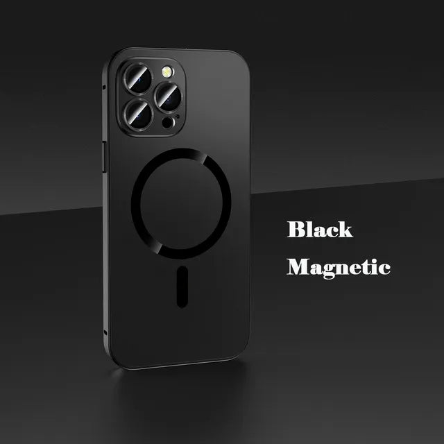 iPhone Hülle Magsafe Metallrahmen Aluminium Schutz