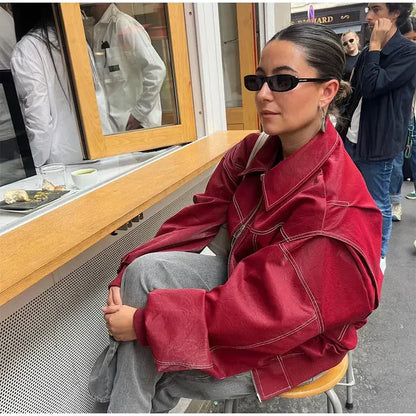 Herren Bomberjacke Oversized Warm Winterjacke Stilvoll