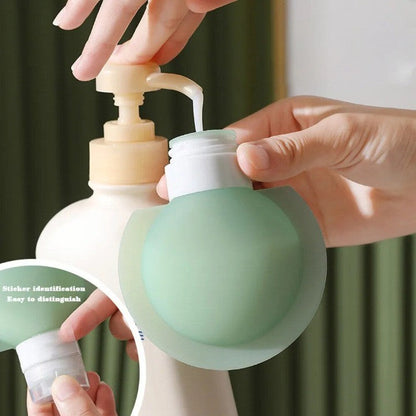 Reise Flasche Auslaufsicher Silikon Quetschflasche 100ml - BerlinGlamour