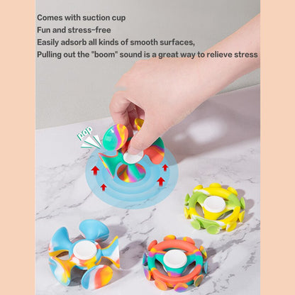 Bunter Hand Spinner Anti Stress Silikon Fidget Spinner