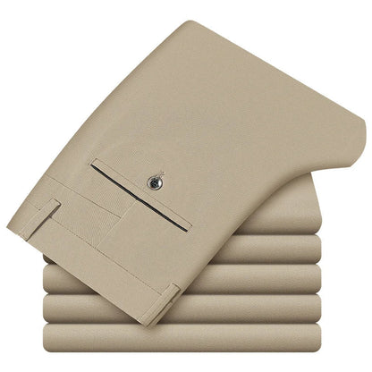 Schlanke Herren Anzughosen Slim Fit Premium Qualität