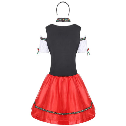 Traditionelles Dirndl Kostüm Oktoberfest Outfit