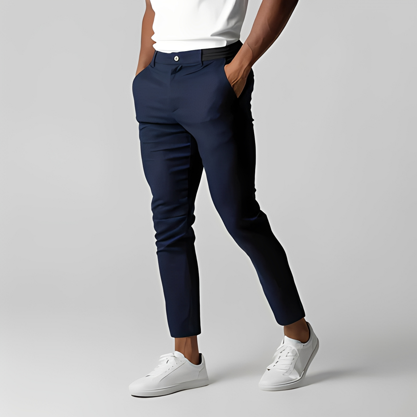 Herren Sommerhose Slim Fit Modern