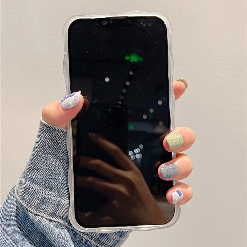 Blumen iPhone Hülle Floral Muster Glitter Frauen
