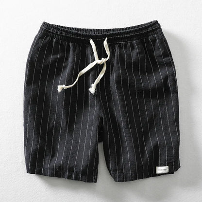 Bequeme Herren Leinen Shorts Sommer Leicht
