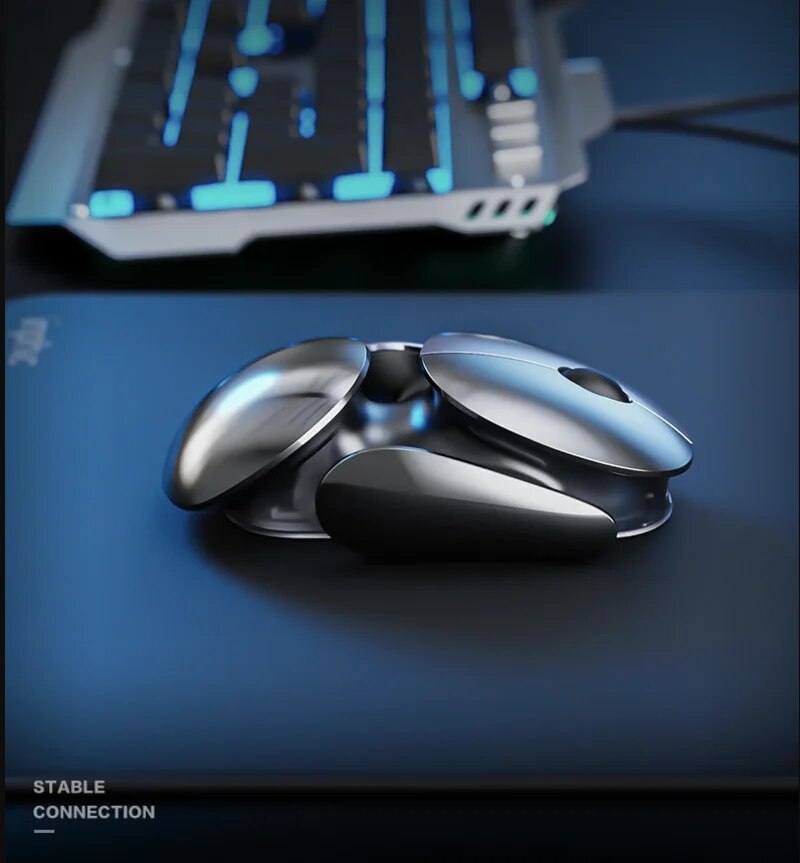 Drahtlose Gaming Maus Aluminium Wireless Optisch Präzise