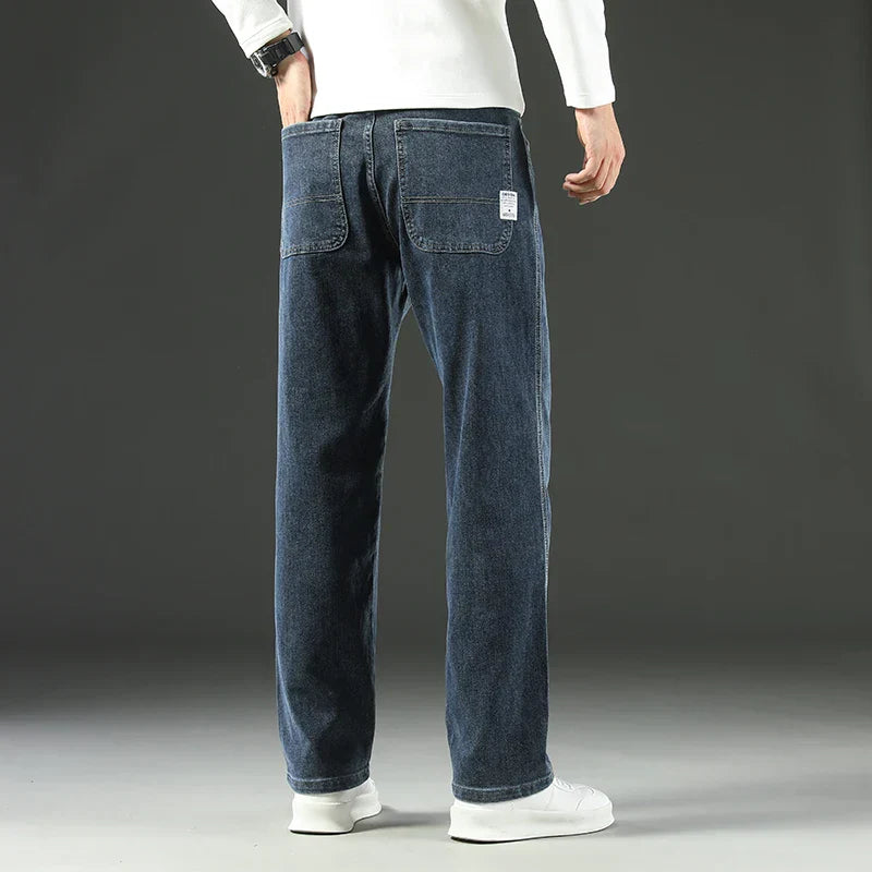 Herren Jeans Weit Bequem Relaxed Fit