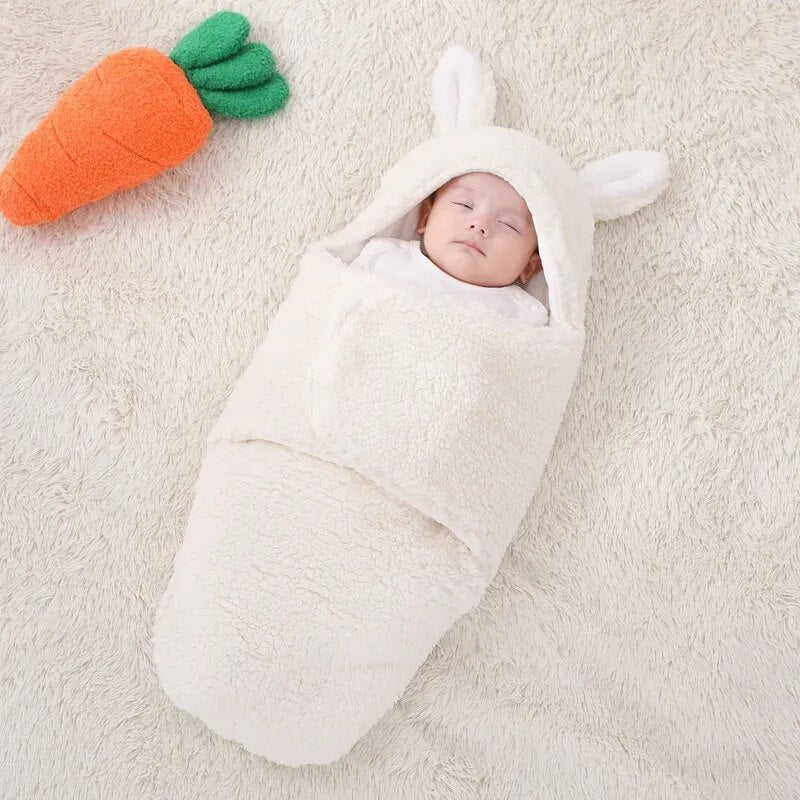 Bunny Wickeldecke Schlafsack Bundle Baby