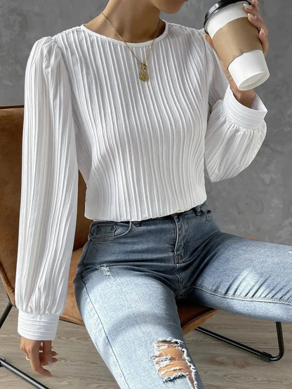 Emma | Zeitlos Elegante Bluse Zendoo.de