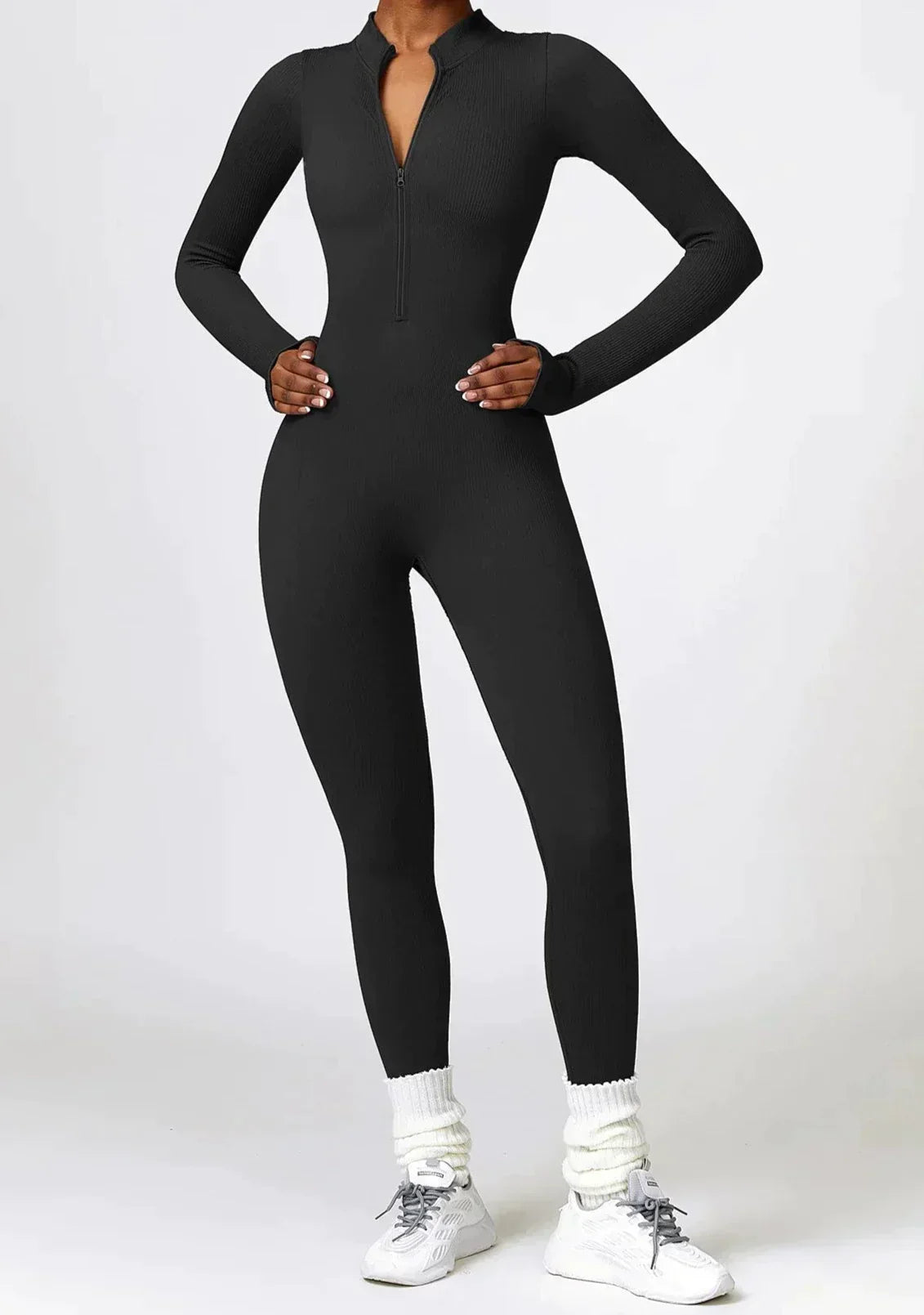 Aktiver Jumpsuit Stretch Damen Sportanzug