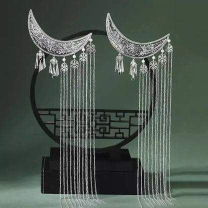 Mondform Haarklammer Mystic Glitzer