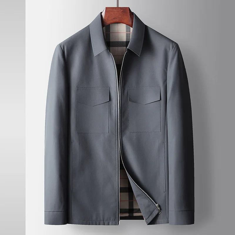 Herren Mantel Modern Slim Fit Winter