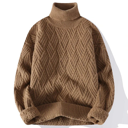 Herrenpullover Elegantes Strickdesign Modern