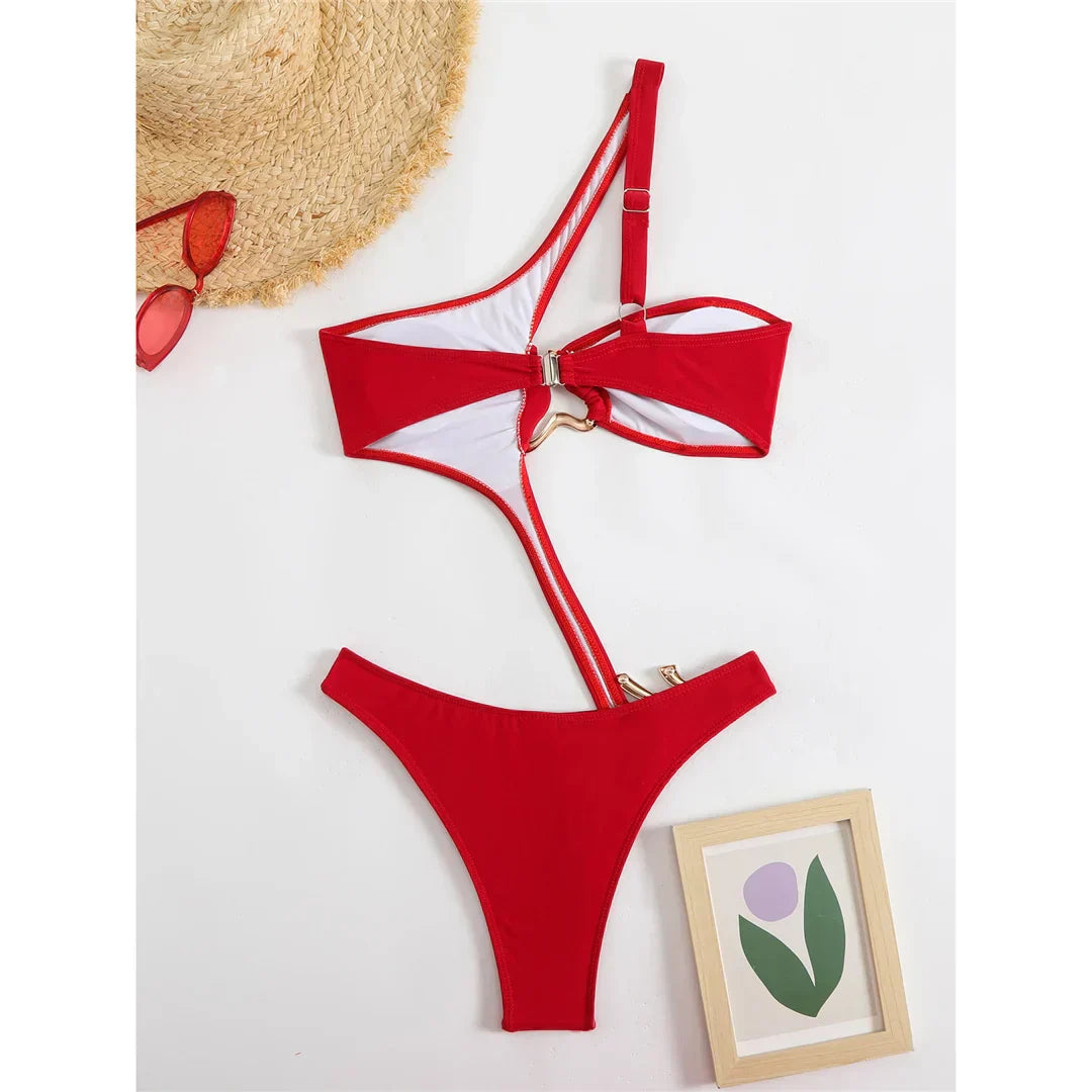 Bikini Monokini Sexy Damen Strand