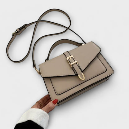 Damen Schultertasche Elegante Leder Struktur - BerlinGlamour