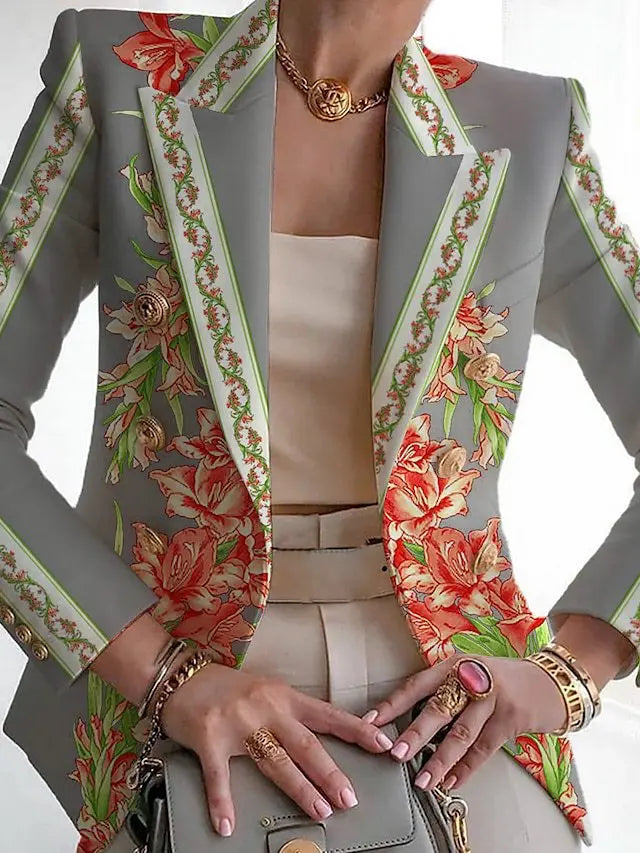Eleganter Damen Blazer Stretch Modern