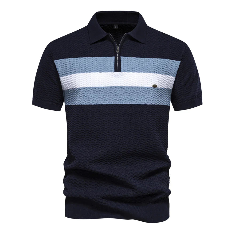 Herrenhemd Rippenmuster Modern Slim Fit