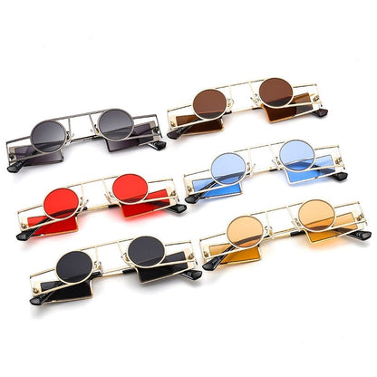 Runde Metall Sonnenbrille Elite Modern Berlin