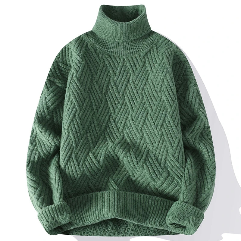 Herrenpullover Elegantes Strickdesign Modern